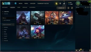 Conta League of Legends 478 Skins LOL