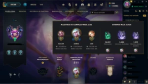 Conta >Mestre< League Of Legends LOL