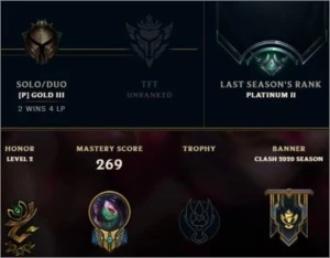 conta lol gold 3 europa - League of Legends