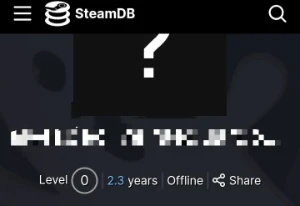 Conta steam de 2 anos