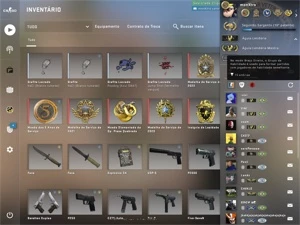 Conta lvl 16 GC, 6 anos steam e lvl 16 steam CSGO Prime+ - Counter Strike