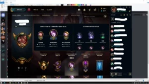 Conta De League Of Legends LOL