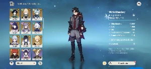Conta Genshin Impact + Honkai Star Rail Diversos T5