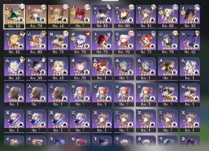 Conta Genshin Impact + Honkai Star Rail Diversos T5
