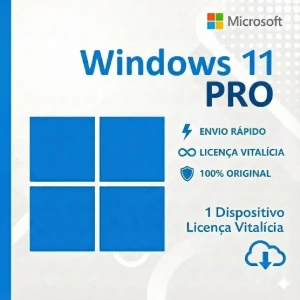 Windows 11 Pro - Licença Original - Softwares e Licenças