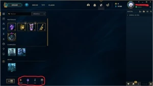 CONTA LOL GOLD 3 COM 1 SKIN LENDARIA E BLITZ VITORIOSO - League of Legends