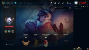 CONTA LOL GOLD 3 COM 1 SKIN LENDARIA E BLITZ VITORIOSO - League of Legends