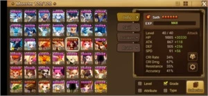 #315 Okeanos Rica Taor Chow Ryu - Summoners War