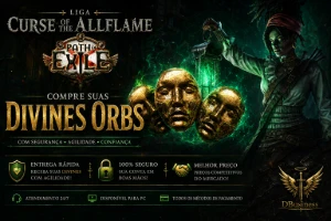Divine Orb Liga - Curse of the Allflame [Pronta Entrega] - Path of Exile 1 e 2