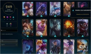 Conta de LOL Com 250 Skins Plat 4 com todos os champs - League of Legends