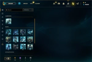 Conta ouro 4 com 21 Champs e 2 Skins + 13 Fragmentos - League of Legends LOL