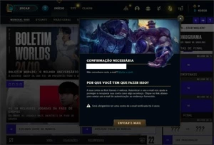 Conta ouro 4 com 21 Champs e 2 Skins + 13 Fragmentos - League of Legends LOL
