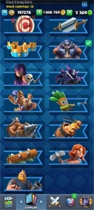 Conta Clash Royale nível 14