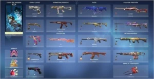 CONTA VALORANT - Várias Skins