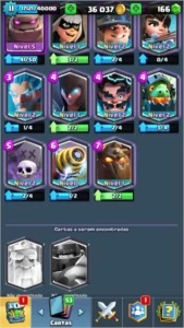 Clash Royale nível 11 Liga Desafiante II