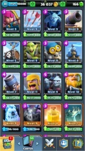 Clash Royale nível 11 Liga Desafiante II