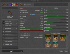 RP 216 / ED 105 - ASTERA + Makers - Tibia