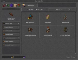RP 216 / ED 105 - ASTERA + Makers - Tibia