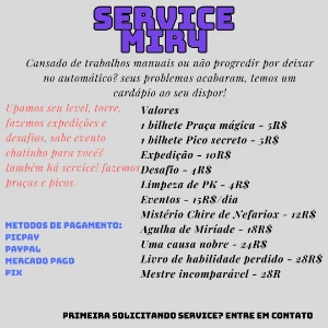 Service Mir4 | Praça mágica