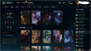 Conta league, c/ Email original Valor Emocional.. - League of Legends LOL