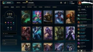 Conta league, c/ Email original Valor Emocional.. - League of Legends LOL