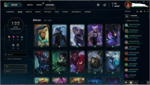 Conta league, c/ Email original Valor Emocional.. - League of Legends LOL