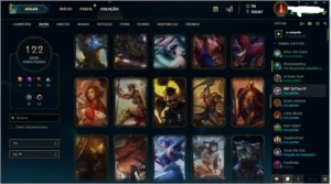 Conta league, c/ Email original Valor Emocional.. - League of Legends LOL
