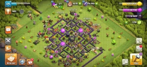 Conta Vc 9, 1218 Gemas, Troca De Nick Gratis - Clash of Clans