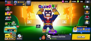 283 GEMAS, 104 BRAWLERS E VÁRIAS SKINS RARAS - Brawl Stars