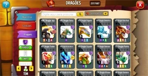 Conta Dragon City Nível 61 - Dragon City Mobile