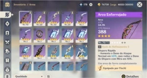 Genshin Impact Fishl Full Qiqi + Venti + Jean ar 36