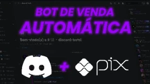 Source Bot de Vendas Automáticas (Discord) + Brinde