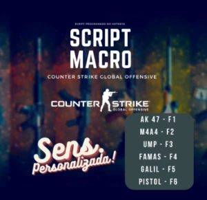 [Promoção] Macro No Recoil para CS GO Sens Personalizada - Counter Strike
