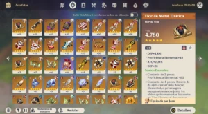 [AR 54] Arlecchino + Arma Assinatura - Navia/ Genshin+Honkai - Genshin Impact