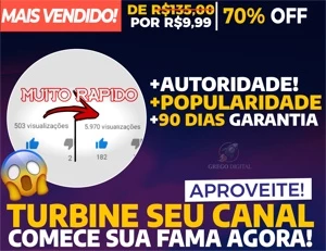 [Promoção] Comentários Brasileiros Youtube | 24h Online - Redes Sociais