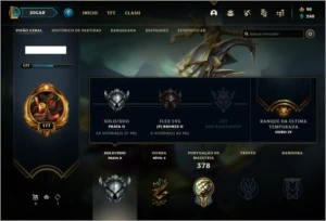 Conta prata 2 com 111 champs, 72 skins (MAIN JG) - League of Legends LOL