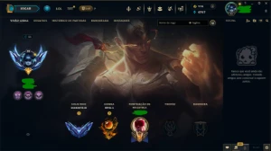 Conta diamante 3 - League of Legends LOL