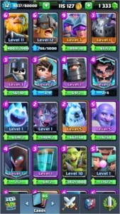 Clash Royale level 11 ,todas as cartas,  troca de nick