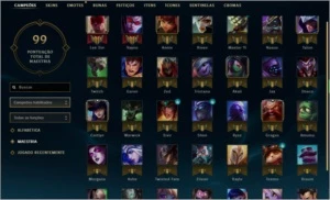 conta lol ouro 4 - League of Legends