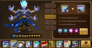 Conta Inciante com mais de 10 NAT4 - Summoners War
