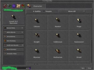 MS 315+ Com Makers - PVP AMARELO - Tibia