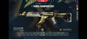 Conta Valorant com as skins Champions e Arcane