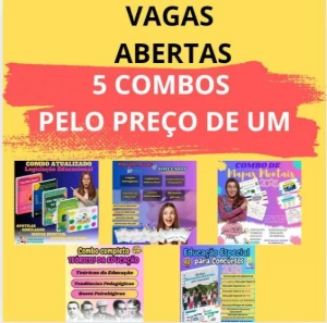 Combos (5) Para Concursos - Outros