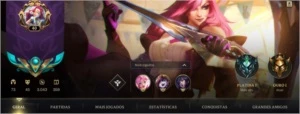 Conta ouro com 45 skins - League of Legends: Wild Rift LOL WR