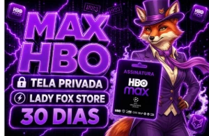 HBO MAX Tela Privada -  30dias - Assinaturas e Premium