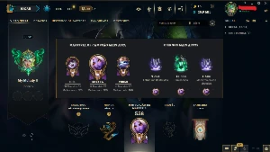 Conta de lol focada em suportes - League of Legends