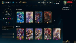Conta de lol focada em suportes