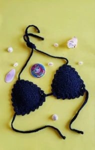 Biquíni Top em Crochê - Artesanato e Personalizados