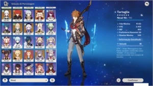 GENSHIN IMPACT AR57 CHILDE/AYAKA/VENTI/ALBEDO (10-5*)