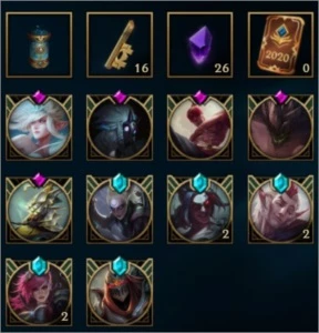 CONTA LOL GOLD 1, 253 SKINS + SETT E RIVEN PRESTÍGIO - League of Legends